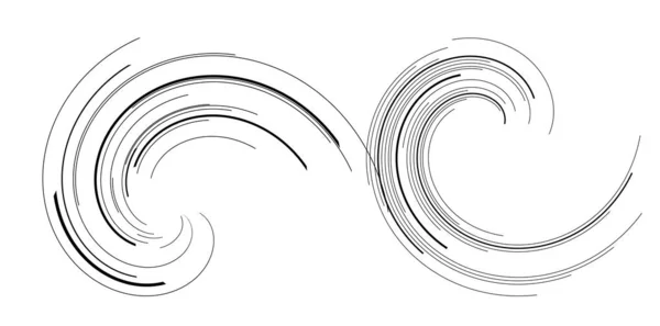 Set Design Elementen Symbool Bewerkbaar Pictogram Halftone Cirkels Halve Toon — Stockvector