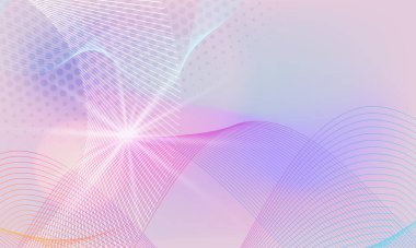 Renkli, zarif, mavi ipek soyut arka plan. Yumuşak, zarif, kozmetik krem posterler, posterler ve broşürler için güzel altın yuvarlak bulanık çizgiler. Eps10 vektör illüstrasyonu