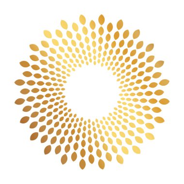 Tasarım elemanları. Bir sürü mor çizgi çemberi dalgası. Beyaz arka planda soyut dalgalı çizgiler izole edildi. Vektör illüstrasyon EPS 10. Harmanlama Aracı kullanılarak oluşturulan çizgilerle renkli dalgalar