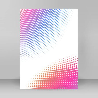 Çok amaçlı sunum için iş şablonları. Kolay düzenlenebilir EPS 10 düzeni. Yeni ürün bültenleri, teknoloji grafikleri, rapor firması ve etkinlik partisi için A4 format tanıtımı tasarımı broşürü