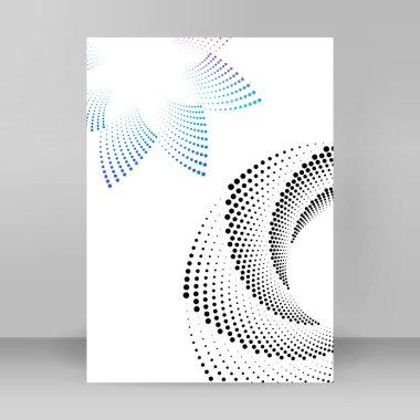 Çok amaçlı sunum için iş şablonları. Kolay düzenlenebilir EPS 10 düzeni. Yeni ürün bültenleri, teknoloji grafikleri, rapor firması ve etkinlik partisi için A4 format tanıtımı tasarımı broşürü