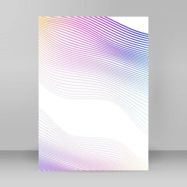 Çok amaçlı sunum için iş şablonları. Kolay düzenlenebilir EPS 10 düzeni. Yeni ürün bültenleri, teknoloji grafikleri, rapor firması ve etkinlik partisi için A4 format tanıtımı tasarımı broşürü