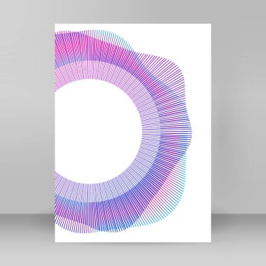 Çok amaçlı sunum için iş şablonları. Kolay düzenlenebilir EPS 10 düzeni. Yeni ürün bültenleri, teknoloji grafikleri, rapor firması ve etkinlik partisi için A4 format tanıtımı tasarımı broşürü