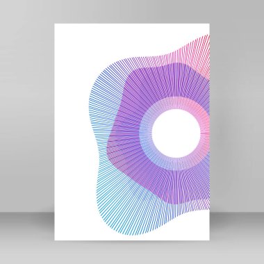 Çok amaçlı sunum için iş şablonları. Kolay düzenlenebilir EPS 10 düzeni. Yeni ürün bültenleri, teknoloji grafikleri, rapor firması ve etkinlik partisi için A4 format tanıtımı tasarımı broşürü