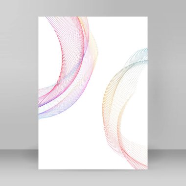 Çok amaçlı sunum için iş şablonları. Kolay düzenlenebilir EPS 10 düzeni. Yeni ürün bültenleri, teknoloji grafikleri, rapor firması ve etkinlik partisi için A4 format tanıtımı tasarımı broşürü