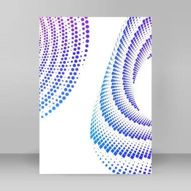 Çok amaçlı sunum için iş şablonları. Kolay düzenlenebilir EPS 10 düzeni. Yeni ürün bültenleri, teknoloji grafikleri, rapor firması ve etkinlik partisi için A4 format tanıtımı tasarımı broşürü