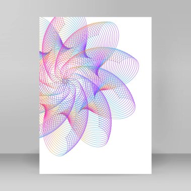 Çok amaçlı sunum için iş şablonları. Kolay düzenlenebilir EPS 10 düzeni. Yeni ürün bültenleri, teknoloji grafikleri, rapor firması ve etkinlik partisi için A4 format tanıtımı tasarımı broşürü