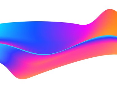 Tasarım elemanları. Parlak çizgilerin dalgası. Beyaz arka planda soyut dalgalı çizgiler izole edildi. Yaratıcı çizgi sanatı. Vektör illüstrasyon EPS 10 sanat deco tarzı düğün davetiyesi, lüks şablon