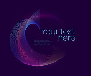 El ilanı parti tasarım öğeleri reklam. Zarif grafik ile mor arka plan bulanıklık parlak açık daireler. Eğlenceli gösterim amacıyla şablon broşür, düzen broşür, Cafe menü kartı