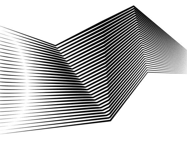 白い黒い色 線形の背景 デザイン要素 政治的路線 銀行券 証明書テンプレートの保護層 薄い厚さから厚い厚さの異なるベクトルラインEps ベクターグラフィックス