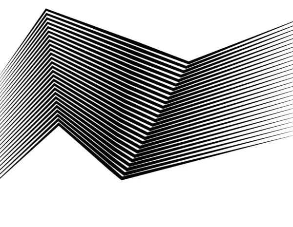 白い黒い色 線形の背景 デザイン要素 政治的路線 銀行券 証明書テンプレートの保護層 薄い厚さから厚い厚さの異なるベクトルラインEps ストックイラスト