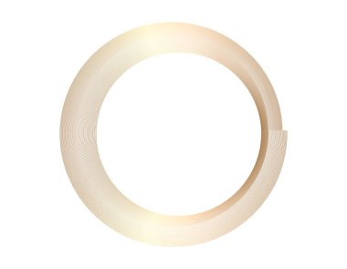 Tasarım elemanları. Parlak çizgilerin dalgası. Beyaz arka planda soyut dalgalı çizgiler izole edildi. Yaratıcı çizgi sanatı. Vektör illüstrasyon EPS 10 sanat deco tarzı düğün davetiyesi, lüks şablon