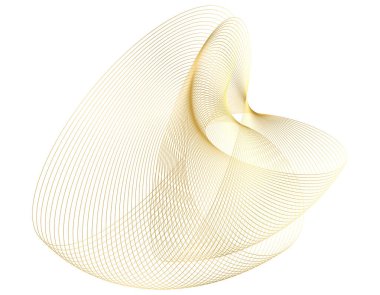 tasarım elemanları. Çemberin etrafında bir sürü çizgi var. Beyaz arka planda soyut çember dalgalı çizgiler. EPS 10 vektör illüstrasyonu. Renkli dalgalar yarattı bizi