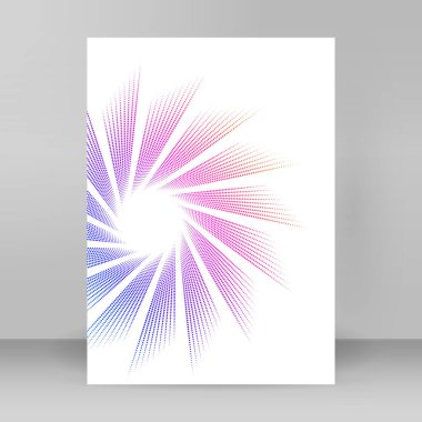 Çok amaçlı sunum için iş şablonları. Kolay düzenlenebilir EPS 10 düzeni. Yeni ürün bültenleri, teknoloji grafikleri, rapor firması ve etkinlik partisi için A4 format tanıtımı tasarımı broşürü