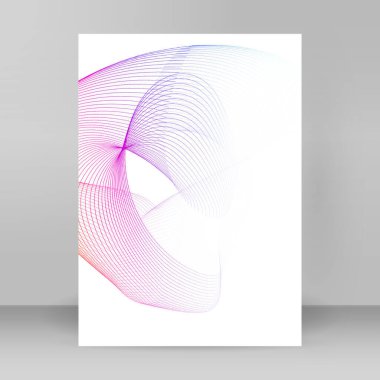 Çok amaçlı sunum için iş şablonları. Kolay düzenlenebilir EPS 10 düzeni. Yeni ürün bültenleri, teknoloji grafikleri, rapor firması ve etkinlik partisi için A4 format tanıtımı tasarımı broşürü