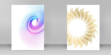 Çok amaçlı sunum için iş şablonları. Kolay düzenlenebilir EPS 10 düzeni. Yeni ürün bültenleri, teknoloji grafikleri, rapor firması ve etkinlik partisi için A4 format tanıtımı tasarımı broşürü