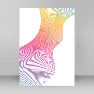 Çok amaçlı sunum için iş şablonları. Düzenlenebilir eş satırları. Yeni ürün bültenleri, teknoloji grafikleri, rapor firması ve etkinlik partisi için A4 format tanıtımı tasarımı broşürü