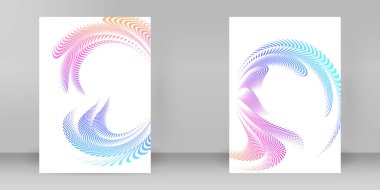 Çok amaçlı sunum için iş şablonları. Kolay düzenlenebilir EPS 10 düzeni. Yeni ürün bültenleri, teknoloji grafikleri, rapor firması ve etkinlik partisi için A4 format tanıtımı tasarımı broşürü