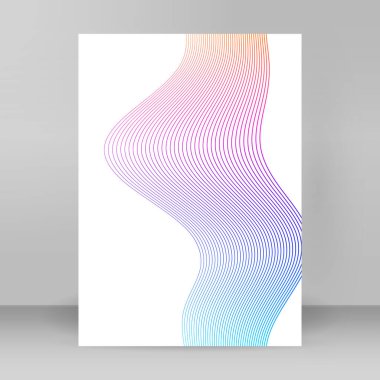 Çok amaçlı sunum için iş şablonları. Kolay düzenlenebilir EPS 10 düzeni. Yeni ürün bültenleri, teknoloji grafikleri, rapor firması ve etkinlik partisi için A4 format tanıtımı tasarımı broşürü