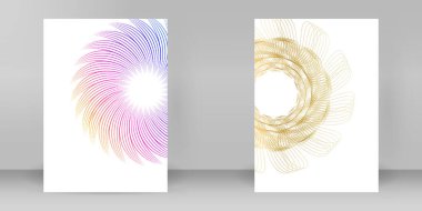 Çok amaçlı sunum için iş şablonları. Kolay düzenlenebilir EPS 10 düzeni. Yeni ürün bültenleri, teknoloji grafikleri, rapor firması ve etkinlik partisi için A4 format tanıtımı tasarımı broşürü