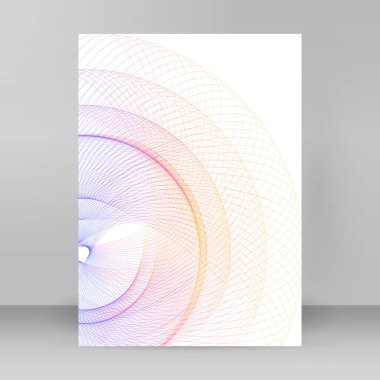 Çok amaçlı sunum için iş şablonları. Kolay düzenlenebilir EPS 10 düzeni. Yeni ürün bültenleri, teknoloji grafikleri, rapor firması ve etkinlik partisi için A4 format tanıtımı tasarımı broşürü