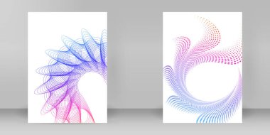 Çok amaçlı sunum için iş şablonları. Kolay düzenlenebilir EPS 10 düzeni. Yeni ürün bültenleri, teknoloji grafikleri, rapor firması ve etkinlik partisi için A4 format tanıtımı tasarımı broşürü