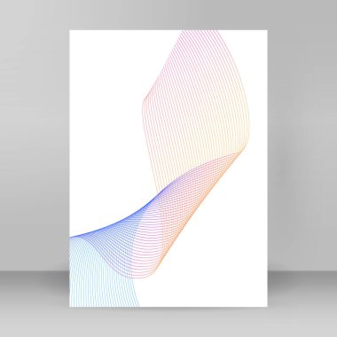 Çok amaçlı sunum için iş şablonları. Düzenlenebilir eş satırları. Yeni ürün bültenleri, teknoloji grafikleri, rapor firması ve etkinlik partisi için A4 format tanıtımı tasarımı broşürü