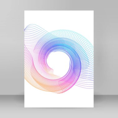 Çok amaçlı sunum için iş şablonları. Kolay düzenlenebilir EPS 10 düzeni. Yeni ürün bültenleri, teknoloji grafikleri, rapor firması ve etkinlik partisi için A4 format tanıtımı tasarımı broşürü