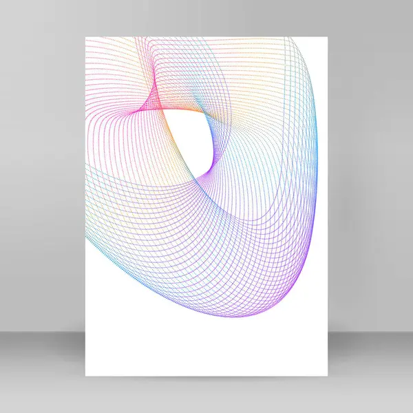 Çok amaçlı sunum için iş şablonları. Kolay düzenlenebilir EPS 10 düzeni. Yeni ürün bültenleri, teknoloji grafikleri, rapor firması ve etkinlik partisi için A4 format tanıtımı tasarımı broşürü