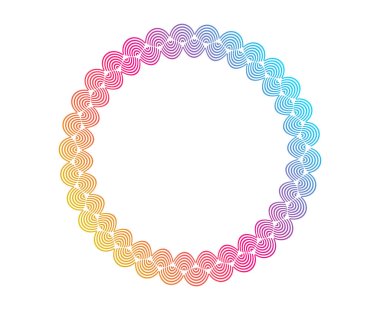 Kozmetik, moda, tekstil tasarımı, teknoloji markalaşması ve refah için canlı renk değişimine sahip dinamik radyal soyut desen. Dijital sanat, ambalaj, pazarlama ve fütürist visu için mükemmel.