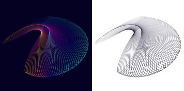 Mücevher, Moda, Düğün, Güzellik, Tekstil Tasarımı Web Tasarımı, Banner, Sunum için Tasarım. Simge, Logo ve Dairesel Noktalar, Çizgiler ve Mükemmellerden oluşan arkaplan. Desenler Vektör İllüstrasyonu