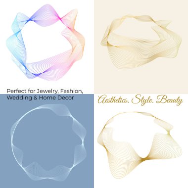 Cilt sağlığı ve bakımını temsil eden minimum soyut spiral çizgi. Cilt bakımı, cilt bakımı, cilt bakımı, güzellik, temiz kozmetik ürünleri, organik ürünler ve sağlık görselleri için ideal