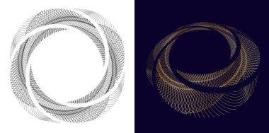 Cilt sağlığı ve bakımını temsil eden minimum soyut spiral çizgi. Cilt bakımı, cilt bakımı, cilt bakımı, güzellik, temiz kozmetik ürünleri, organik ürünler ve sağlık görselleri için ideal