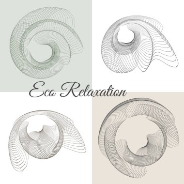 Yumuşak organik şekilleri ve doğal renk tonlarıyla soyut eko rahatlama arka planı. Sağlıklı markalaşma, spa görselleri, çevre dostu tasarım, meditasyon içeriği ve sakinleştirici ürün sunumu için ideal