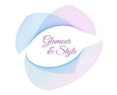 Lüks markalaşma, kaliteli mücevher paketleme, butik logo tasarımı ve görkemli görsel kimlik temaları için tasarlanmış element dalga çizgileri, spiral, zarif altın soyut girdap arka planı