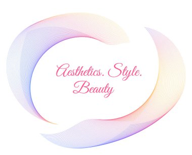 Mücevher, Moda, Düğün, Güzellik, Ev dekorasyonu işleri için tasarım elemanı dalga çizgileri. Web tasarımı, Banner, Sunum, Paket. Simge, Dairesel, Sarmal, Geometrik Çizgilerden oluşan Logo