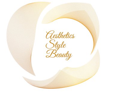 Mücevher, Moda, Düğün, Güzellik, Ev dekorasyonu işleri için tasarım elemanı dalga çizgileri. Web tasarımı, Banner, Sunum, Paket. Simge, Dairesel, Sarmal, Geometrik Çizgilerden oluşan Logo