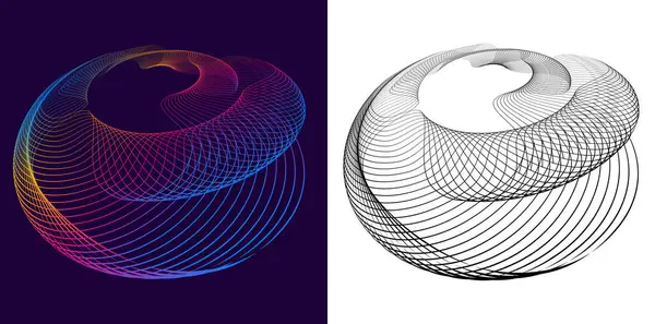 Cilt sağlığı ve bakımını temsil eden minimum soyut spiral çizgi. Cilt bakımı, cilt bakımı, cilt bakımı, güzellik, temiz kozmetik ürünleri, organik ürünler ve sağlık görselleri için ideal