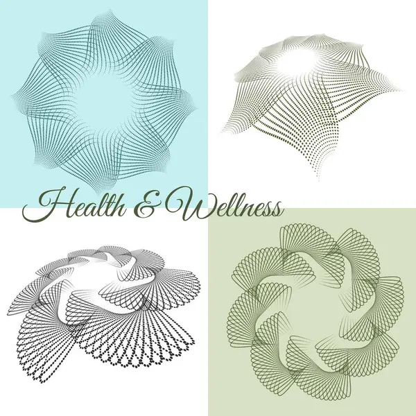 Cilt sağlığı ve bakımını temsil eden minimum soyut spiral çizgi. Cilt bakımı, cilt bakımı, cilt bakımı, güzellik, temiz kozmetik ürünleri, organik ürünler ve sağlık görselleri için ideal