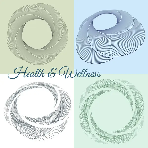 Cilt sağlığı ve bakımını temsil eden minimum soyut spiral çizgi. Cilt bakımı, cilt bakımı, cilt bakımı, güzellik, temiz kozmetik ürünleri, organik ürünler ve sağlık görselleri için ideal