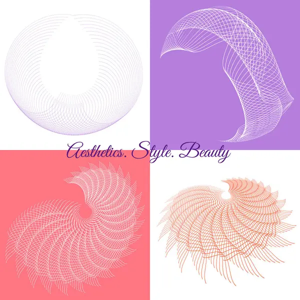 Cilt sağlığı ve bakımını temsil eden minimum soyut spiral çizgi. Cilt bakımı, cilt bakımı, cilt bakımı, güzellik, temiz kozmetik ürünleri, organik ürünler ve sağlık görselleri için ideal