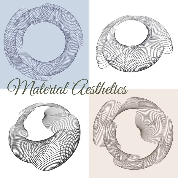 Cilt sağlığı ve bakımını temsil eden minimum soyut spiral çizgi. Cilt bakımı, cilt bakımı, cilt bakımı, güzellik, temiz kozmetik ürünleri, organik ürünler ve sağlık görselleri için ideal