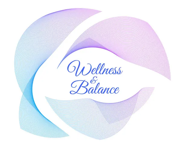 Element dalga çizgileri tasarla, spiral geometrik. Yoga, meditasyon ve iç huzur kavramları için zarif bir soyut tasarım. Sağlık markaları, bütünsel görseller ve sağlıklı yaşam tarzı kampanyaları için idealdir.