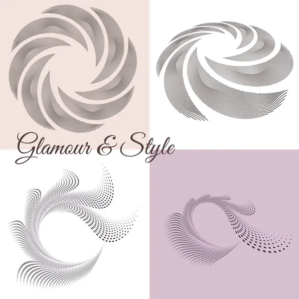 Cilt sağlığı ve bakımını temsil eden minimum soyut spiral çizgi. Cilt bakımı, cilt bakımı, cilt bakımı, güzellik, temiz kozmetik ürünleri, organik ürünler ve sağlık görselleri için ideal