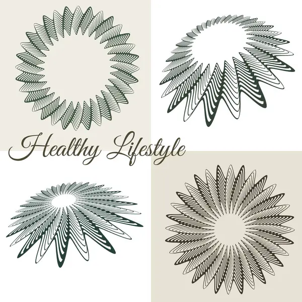 Cilt sağlığı ve bakımını temsil eden minimum soyut spiral çizgi. Cilt bakımı, cilt bakımı, cilt bakımı, güzellik, temiz kozmetik ürünleri, organik ürünler ve sağlık görselleri için ideal