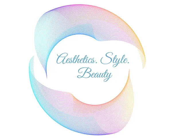 Mücevher, Moda, Düğün, Güzellik, Ev dekorasyonu işleri için tasarım elemanı dalga çizgileri. Web tasarımı, Banner, Sunum, Paket. Simge, Dairesel, Sarmal, Geometrik Çizgilerden oluşan Logo