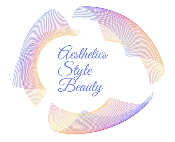 Mücevher, Moda, Düğün, Güzellik, Ev dekorasyonu işleri için tasarım elemanı dalga çizgileri. Web tasarımı, Banner, Sunum, Paket. Simge, Dairesel, Sarmal, Geometrik Çizgilerden oluşan Logo