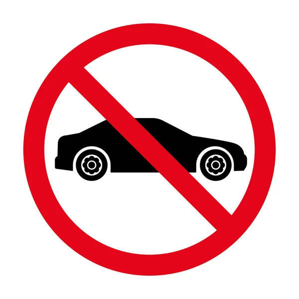 Parking Prohibiter Symbol Car Ban Cars Allowed Drink Alcohol Drive — Stock Vector