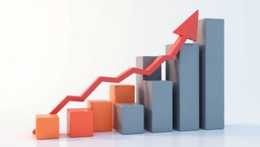 İş geçmişi için 3d grafik 