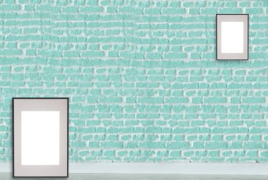 Boş oda dekorasyonu ahşap zemin, taş duvar konsepti. Ev, ofis ve otel için dekoratif arka plan. 3B illüstrasyon